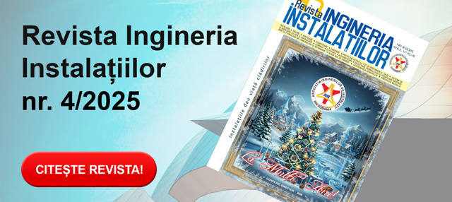 REVISTA INGINERIA INSTALAȚIILOR - nr. 4/2025, anul V/XLVII