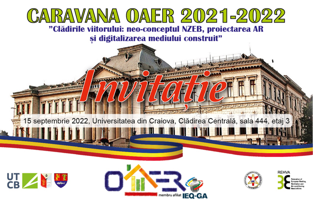 Poza produs Caravana OAER – Anul II, Stația V, Craiova | Soluții pentru clădirile viitorului și eficiență energetică